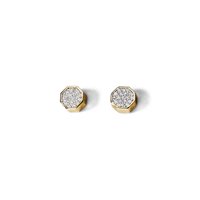 Pendientes Baraka Mujer in Oro amarillo Diamante 0.15 Ct OR703409GIDB000015 - OR703409GIDB000015